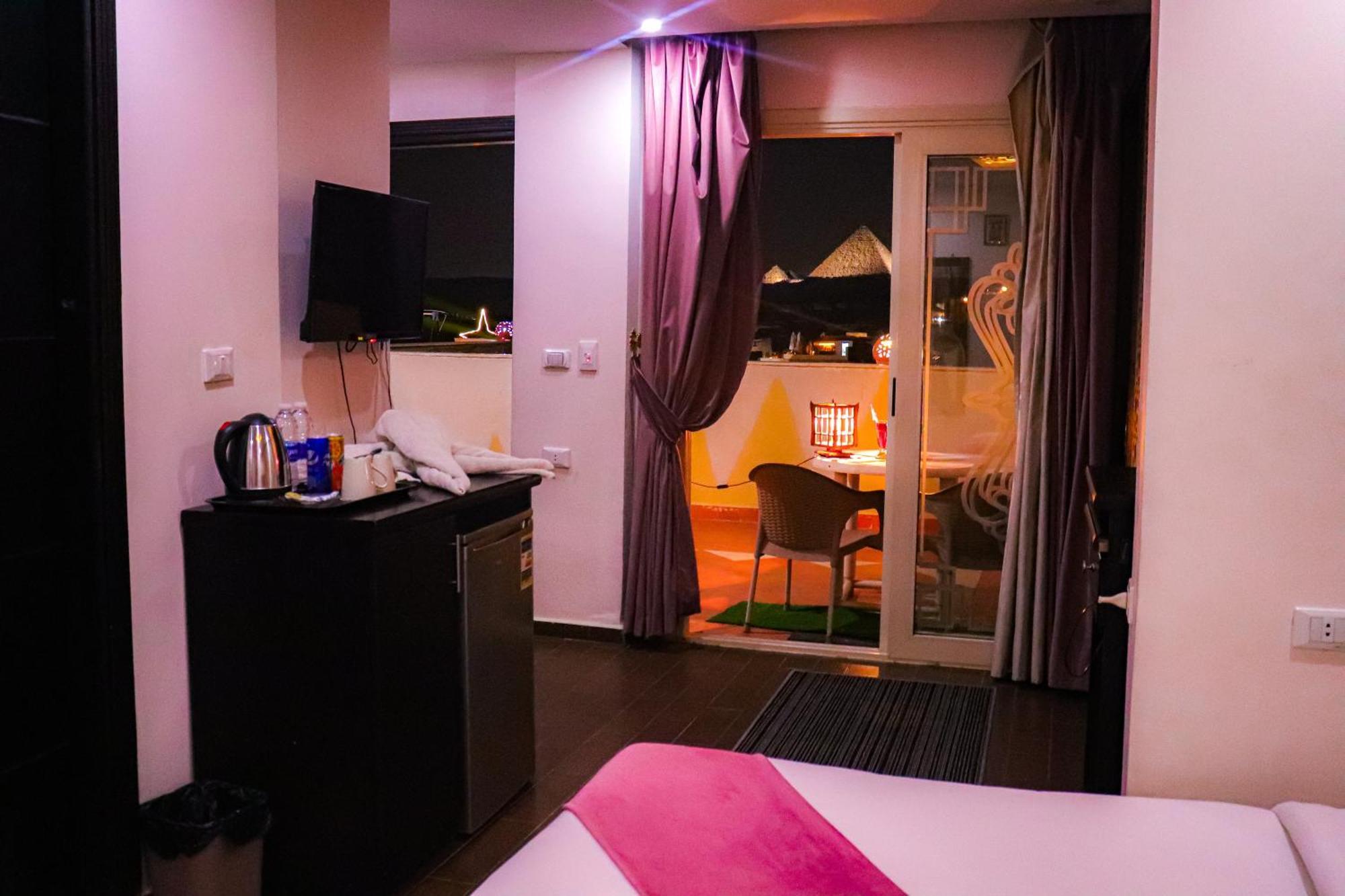 Golden Pyramids Inn Kafret el-Gabal 外观 照片